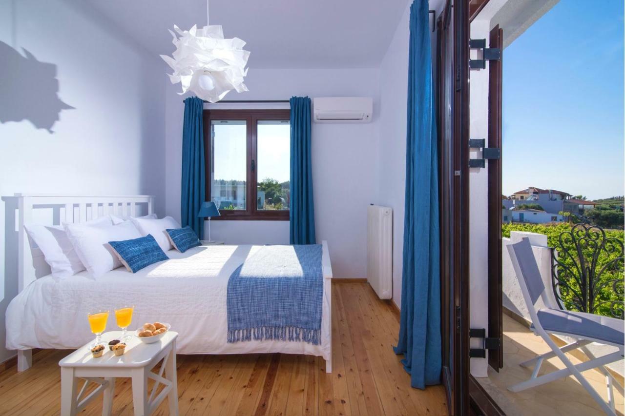 Luxury Villa Rosita W Heated Pool - Nature And Relax Epano Vathia Ngoại thất bức ảnh