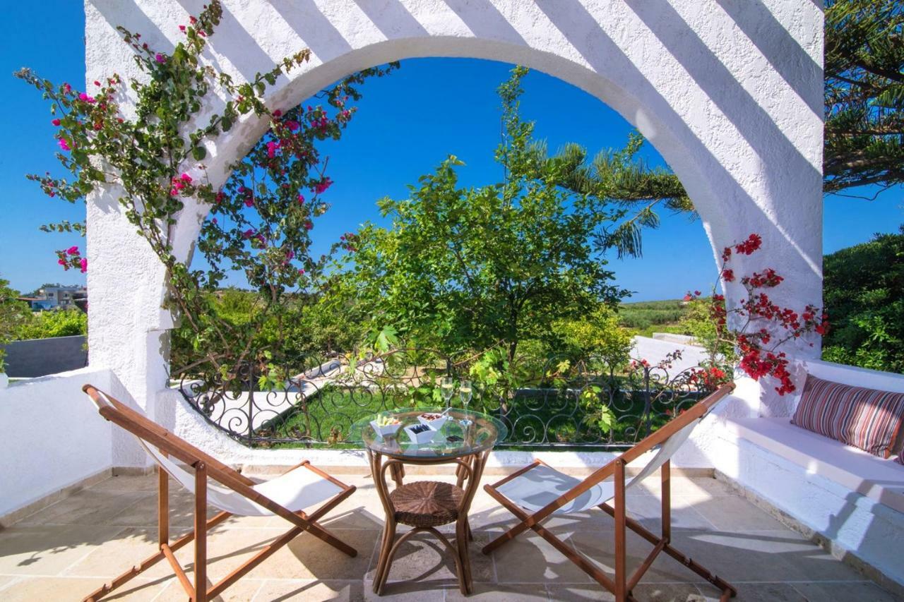 Luxury Villa Rosita W Heated Pool - Nature And Relax Epano Vathia Ngoại thất bức ảnh